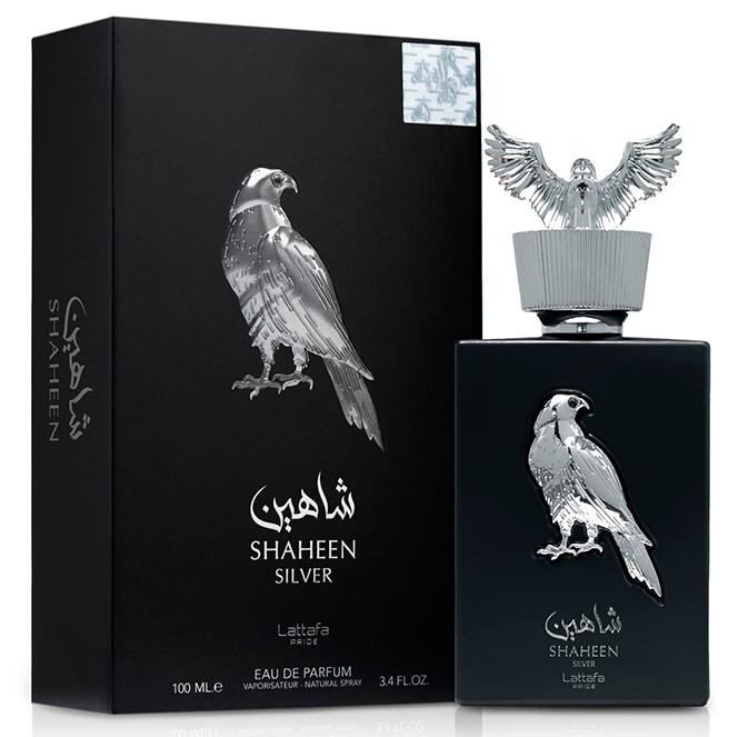 Lattafa Shaheen Silver EDP 100ml Unissex
