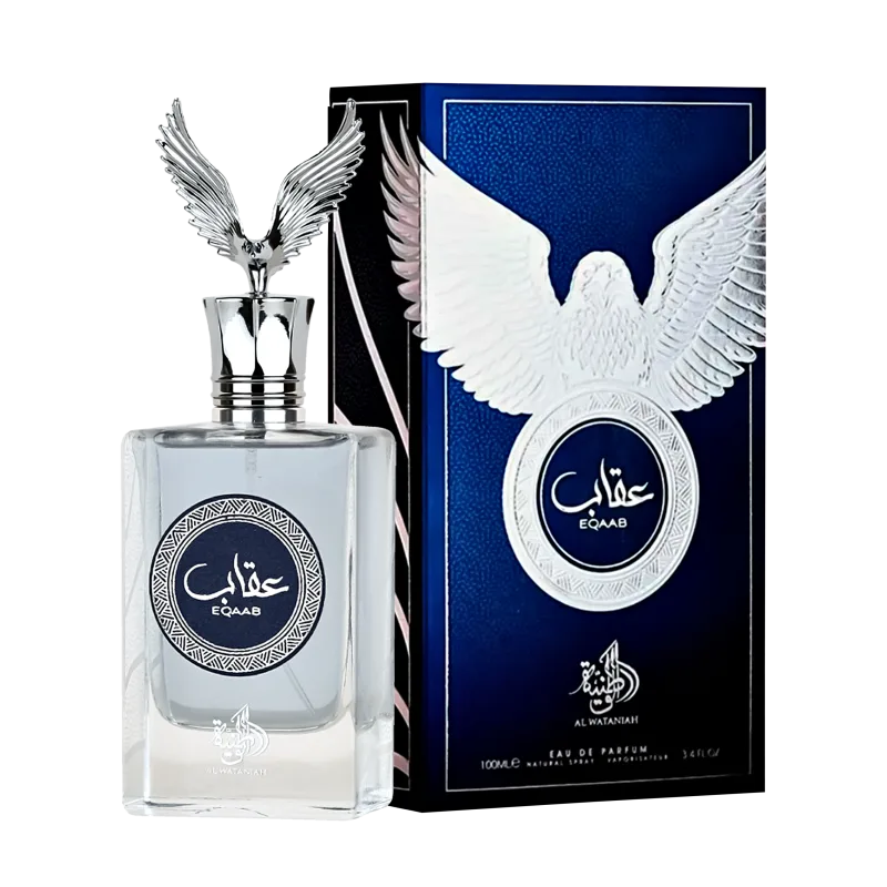 Perfume Al Wataniah Árabe Eqaab Forte Masculino Eau de Parfum - Dom Perfumes
