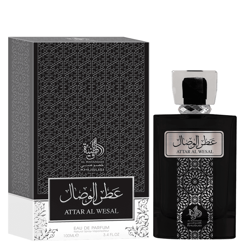 Perfume Árabe Masculino Attar Al Wesal Al Wataniah Eau de Parfum 100ml - Dom Perfumes