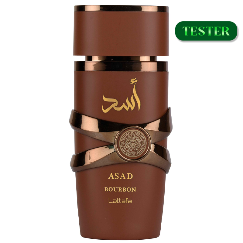 Lattafa Asad Bourbon EDP 100ml Masculino (TESTER)