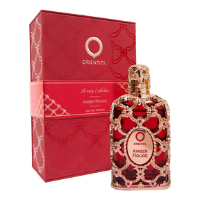 Perfume Unissex Orientica Amber Rouge Perfume Luxuoso Eau de Parfum 80ml