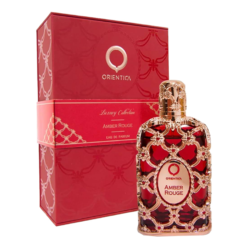 Perfume Unissex Orientica Amber Rouge Perfume Luxuoso Eau de Parfum 80ml