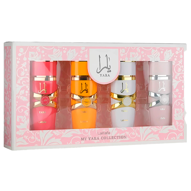 Conjunto Lattafa My Yara Collection EDP 25ml x 4pcs