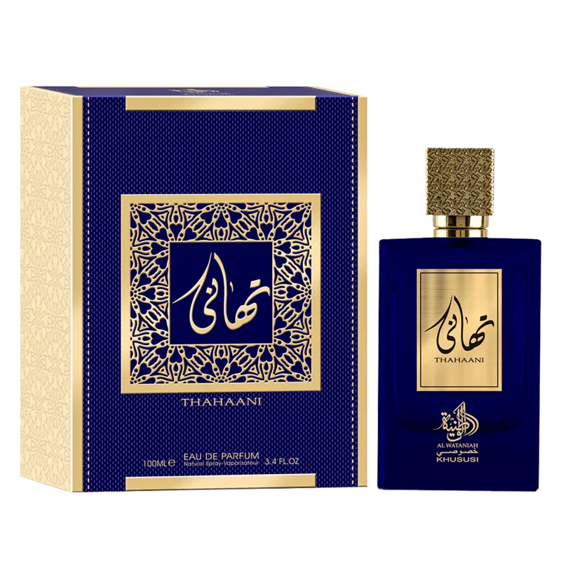 Perfume Al Wataniah Masculino e Feminino Importado Thahaani Eau de Parfum 100ml - Dom Perfumes